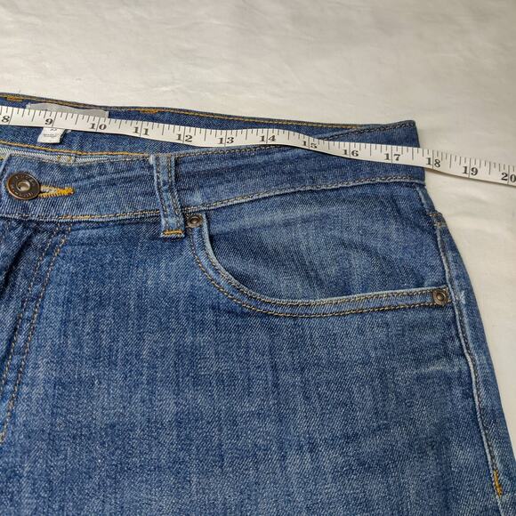 Peter Miller Vintage Wash Straight Leg Jeans Dark Blue Stretch 33x33 Tailored - Picture 9 of 11